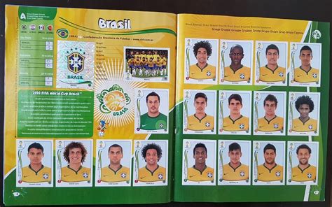 Álbum Figurinhas Copa Do Mundo Brasil 2014 Panini Completo