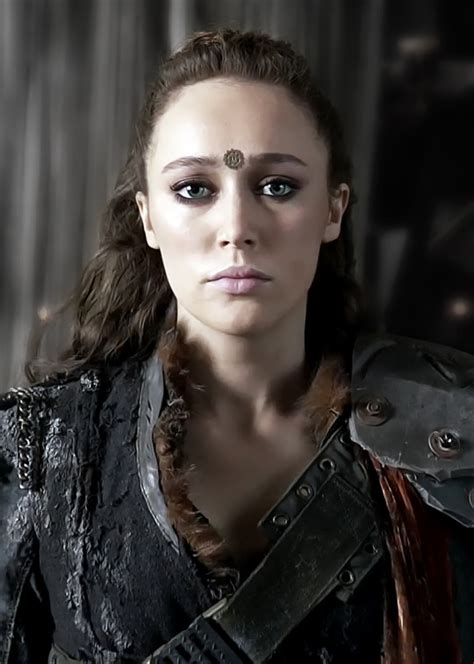 Lexa From The 100 Her Heda Marking Would Be An Interesting Way To