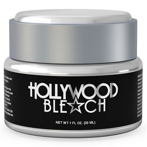 Convenient, facial and body hair bleach in two packs: STRONG Dark Skin whitening bleach bleaching cream lotion ...