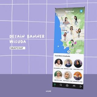 Jual Injae Design Banner Sidang Wisuda Tema Snapchat Xbanner Custom