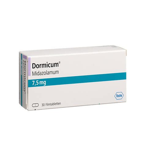Dormicum Roche 75 Mg 90 Stück Schmerzmittel