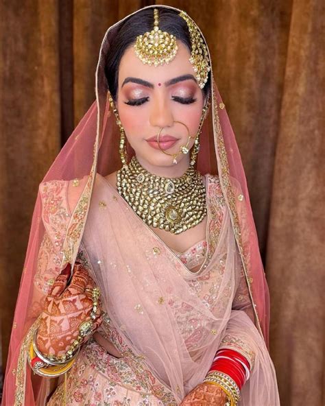 ≡ stunning bridal makeovers by a makeup artist from new delhi 》 her beauty