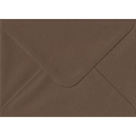 Invite Chocolate Brown Envelope Brown Invitation Card Envelope