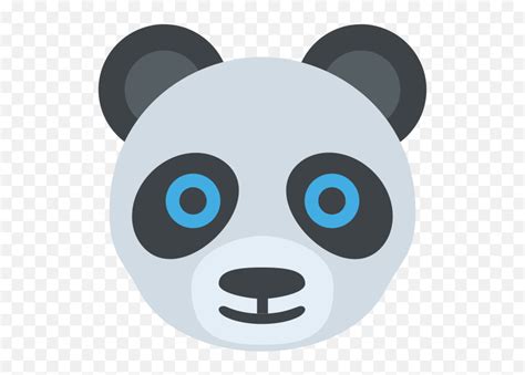 Emojione 1f43c Free Panda Emojiwide Eyed Emoji Free Transparent
