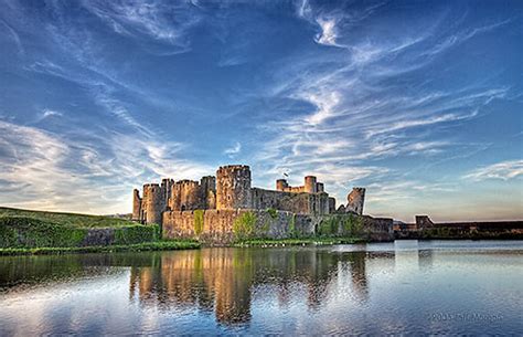 Caerphilly Castle Wales Caerphilly Castle Hdr Click Here Flickr