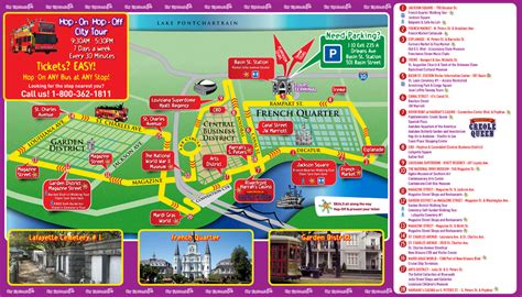 Tour Route And Map New Orleans Map Tours New Orleans New Orleans Travel