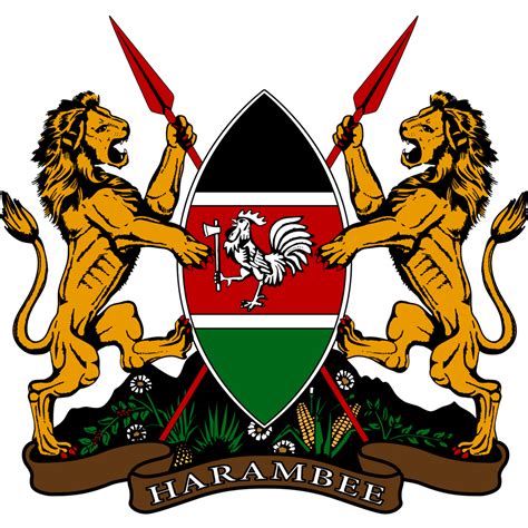 Kenya Government Logo Coat Of Arms Mutie Mule Official Website