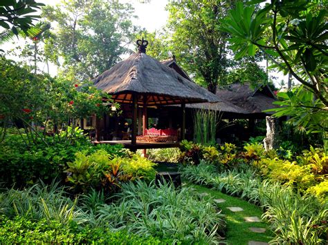 Southeast Asia Garden Garden Landscape Balinese Garden Tropical