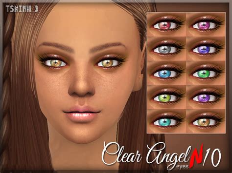 The Sims Resource Clear Angel Eyes