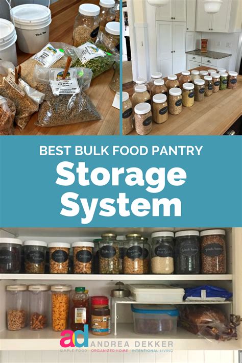 How To Store Bulk Food Small Pantry Bulk Food Food Hacks