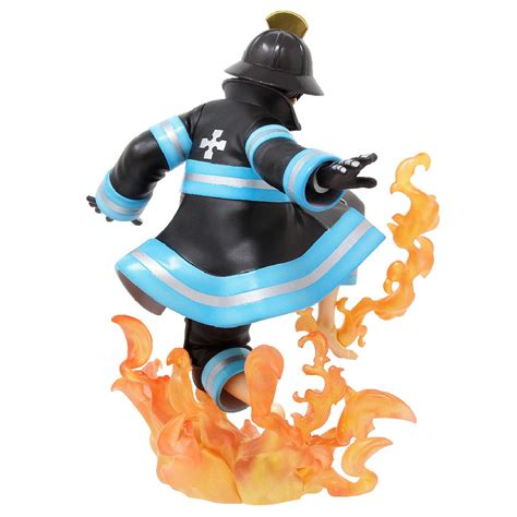 Fire Force Shinra Kusakabe Artfx J Kotobukiya Figure W Preorder Bonus