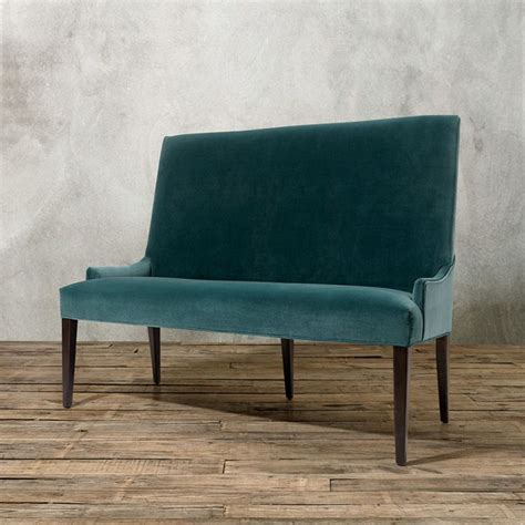 Velvet Dining Bench 3 image