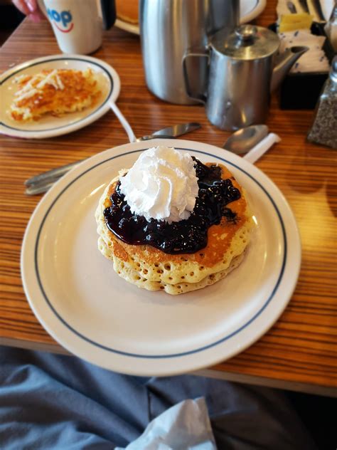 Blueberry Pancakes From Ihop This Is Worth The Years Off Of My Life