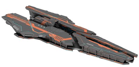The Mighty Federation Capital Ship From Elite Dangerous Farragut Class