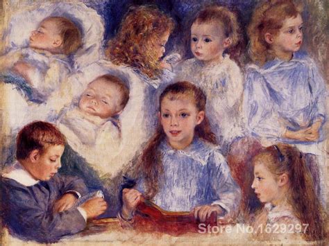 Buy Canvas Paintings Pierre Auguste Renoir Reproduction Studies Of The