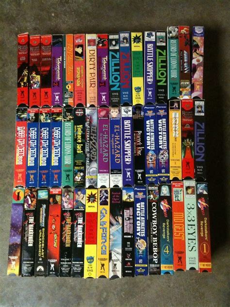 vhs anime lot part 2 4 6 13 flickr photo sharing