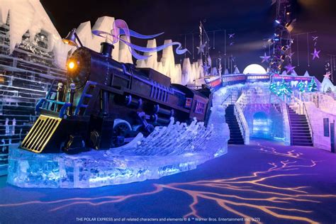 Relaxing Stroll Christmas At The Gaylord Texan Ice Polar Express My