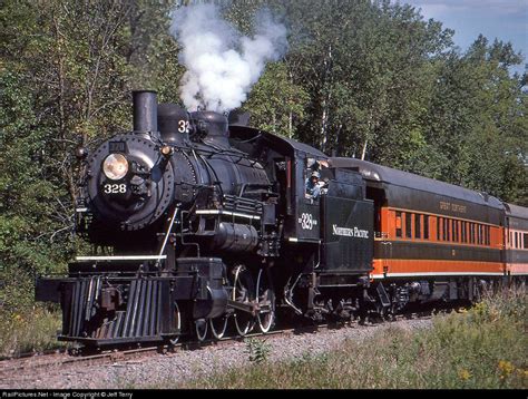 Railpicturesnet Photo Np 328 Northern Pacific Railway Steam 4 6 0 At