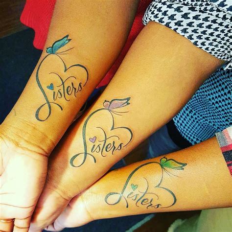 Sister Tattoos Sister Tattoo Designs Matching Sister Tattoos