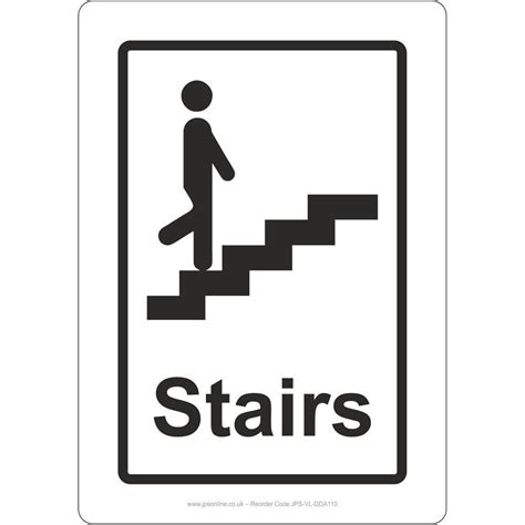 Stairs Sign Jps Online