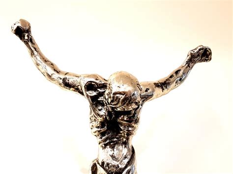 Salvador Dalí­ Dali Christ Of St John Of The Cross Solid Silver