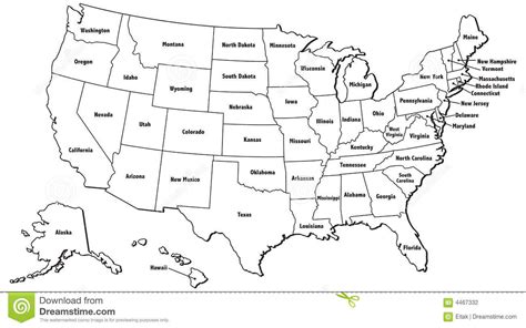 Printable Us Map With State Names Fresh Usa States Map And Capitals