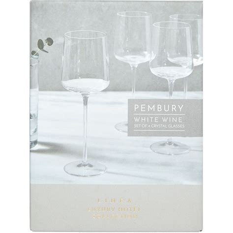 Hotel Collection Pembury White Wine Glass Clear