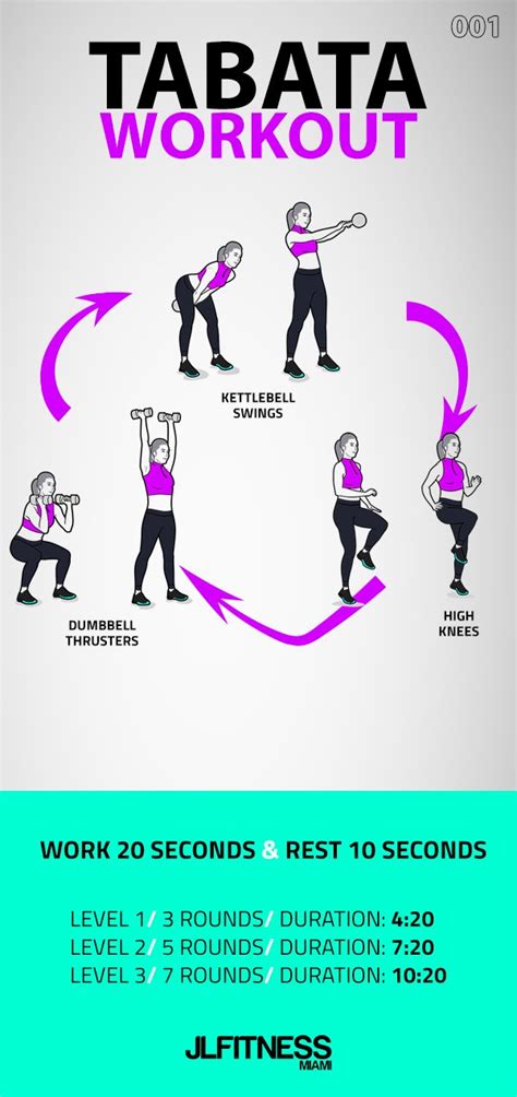 Tabata Workouts For Women Jlfitnessmiami