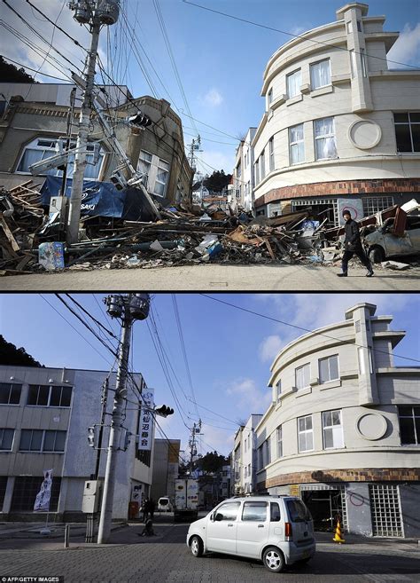 Download earthquake images and photos. Eleven months after the tsunami and earthquake ravaged ...