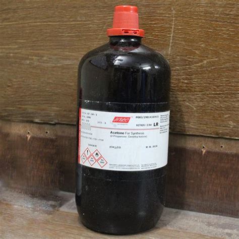 Acetone 500ml For Industrial Equipment Cleaning Packaging Type Plastic Bottleglass Bottle