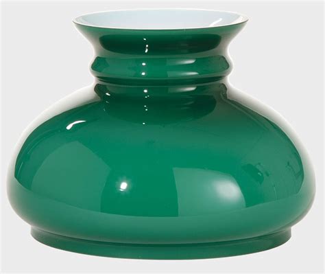 7 Cased Green Glass Shade 00637 Bandp Lamp Supply