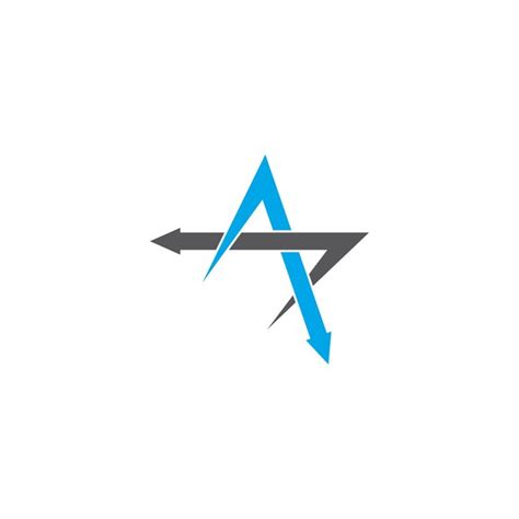 Premium Vector Arrows Star Vector Illustration Icon Logo Template
