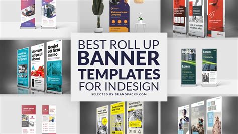 20 Best Roll Up Banner Templates For Adobe Indesign Brandpacks