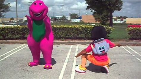 Barney And Dora Test Youtube