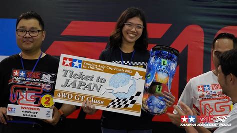 Tamiya Asia Cup Finals Gt Champion Porsha Mangilit Youtube