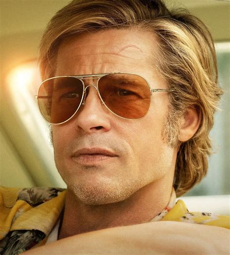 vintage gold sunglasses brad pitt once upon a time in hollywood sunglasses id celebrity