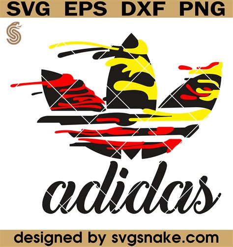 Adidas Originals Logo Melt Svg Adidass Dripping Svg Svg Snake