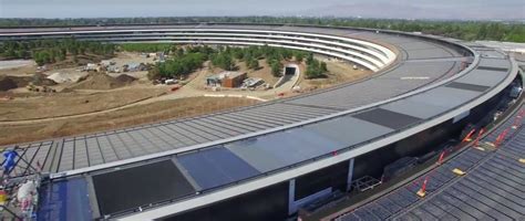 Latest Apple Park Drone Footage Shows Majority Of Construction Complete