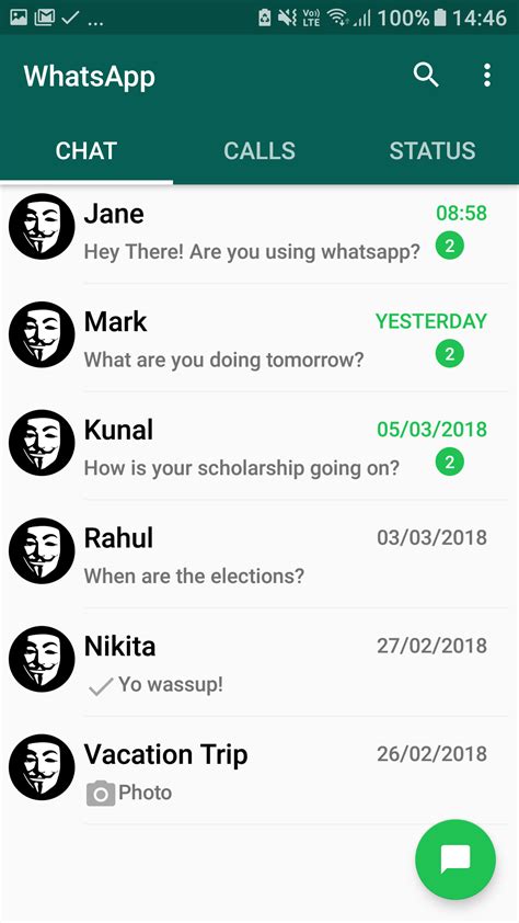 Slike Whatsapp Like Chat Layout Android Github