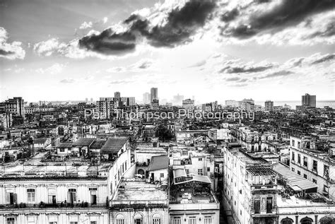 Old Havana Black And White Sunset Cuba By Paul Thompson Photography Redbubble