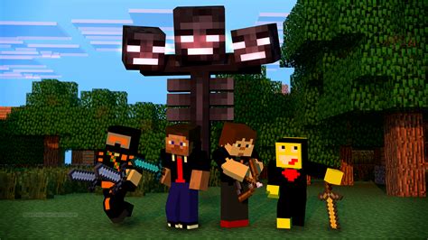 Minecraft People Wallpapers Wallpaper Cave