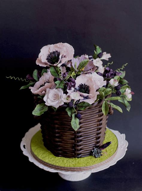 To make this cake you will need: Spring Flower Basket - CakeCentral.com