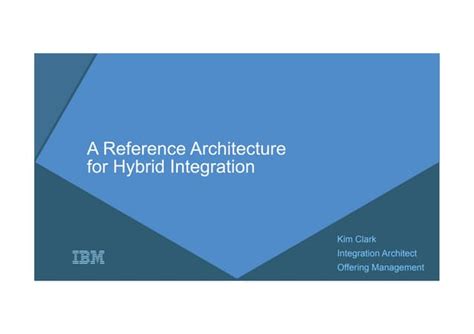 Hybrid Integration Reference Architecture Ppt
