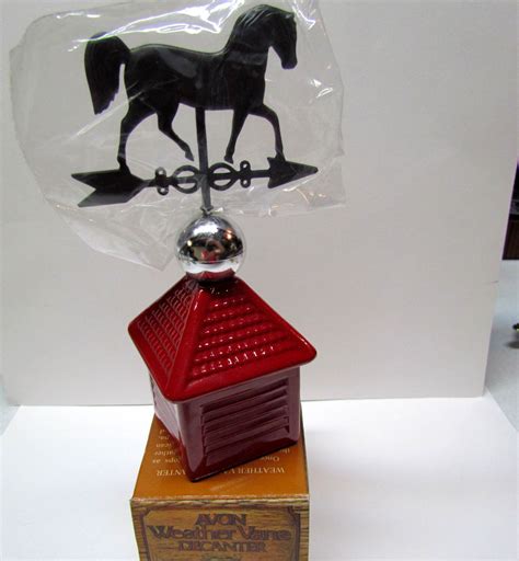 You'll never come up short when there are so many home accents to. Collectable Vintage AVON, Weather Vane Decanter / Bottle ...