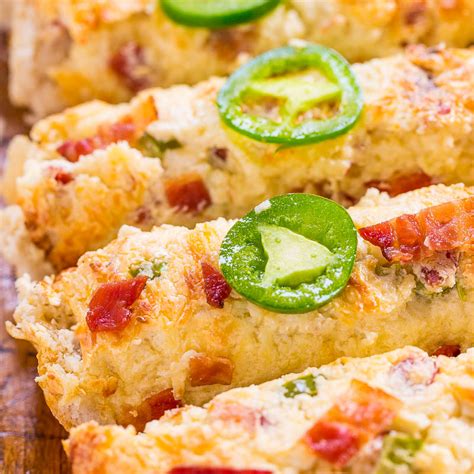 Bacon Jalapeño Cheese Bread Recipe So Easy Averie Cooks