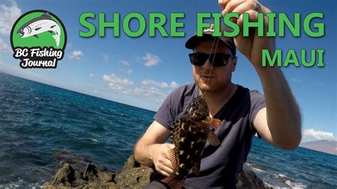 Shore Fishing In Maui Catch And Cook Youtube
