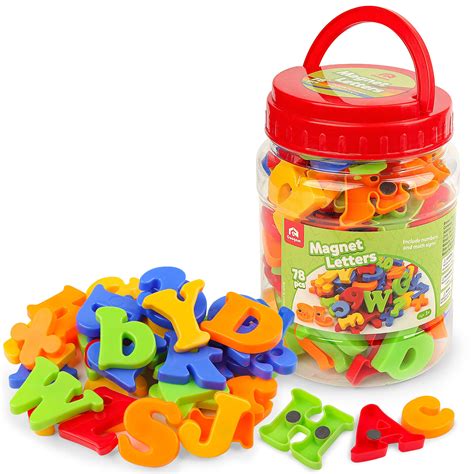 Buy Coogam Alphabet Magnetic Letters Numbers Colorful Abc 123