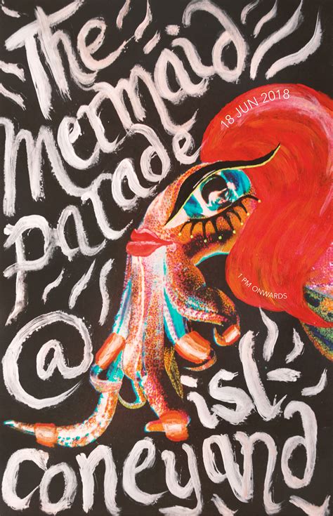 Coney Island Mermaid Parade Posters On Sva Portfolios