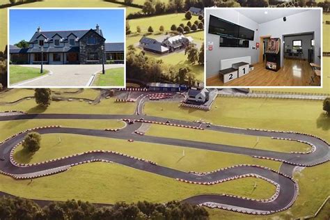 Stunning Home With Own 1km Go Kart Track Race Control Offices And