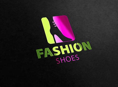Fashion Shoes Logo Creative Logo Templates ~ Creative Market